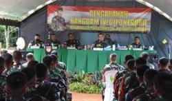 Pangdam IV/Diponegoro Tinjau Pos Satgas Pamtas RI-PNG Yonif 410/Alugoro, Didampingi Danrem 174/ATW